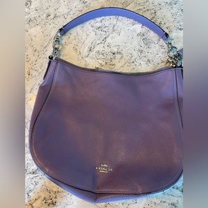 Coach: Light Purple Hand Bag.